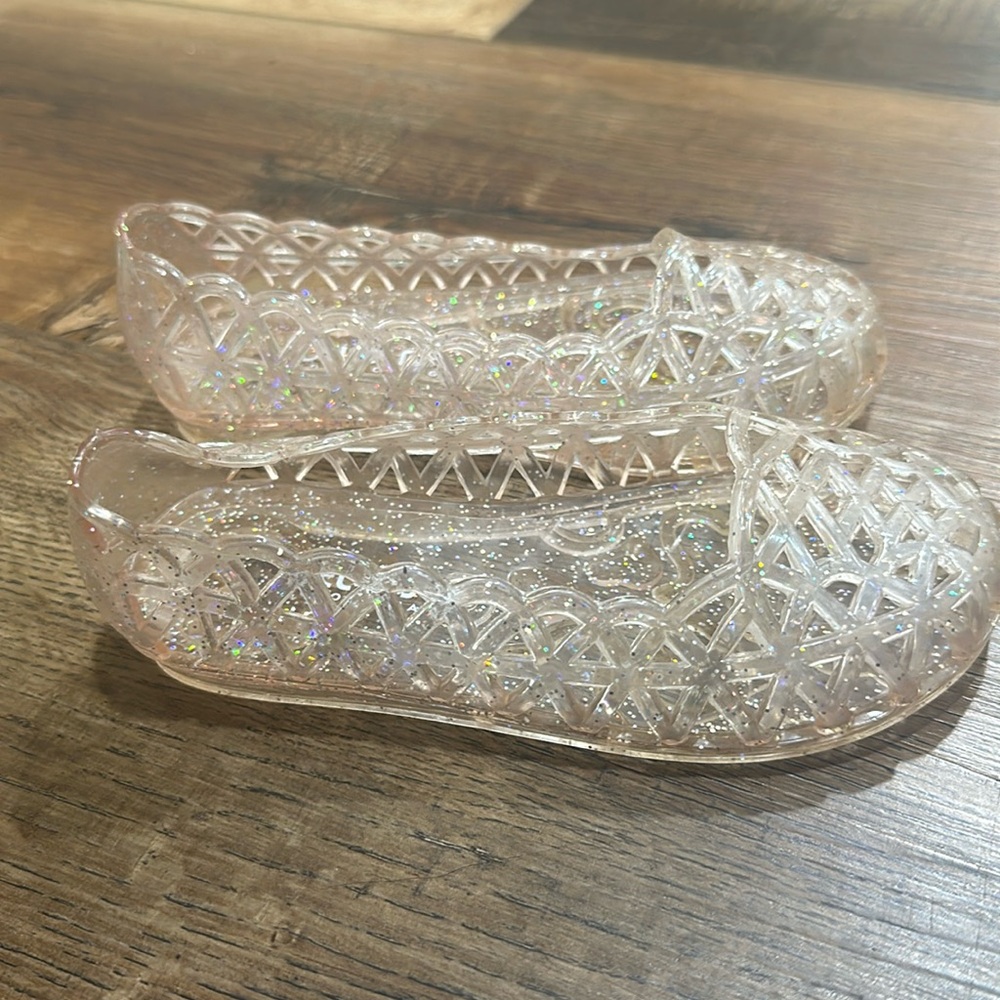 Del Sol Color Changing Princess Jelly Shoes-PINK